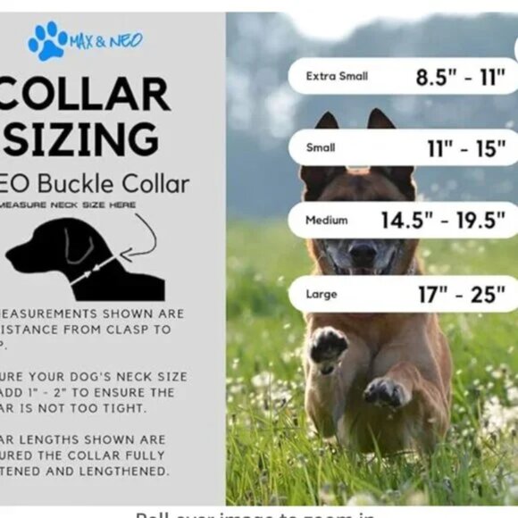 DOGGIE BUNDLE: The Worthy Dog Harness + Max & Neo NEO Dog Collar‎ - Picture 8 of 11